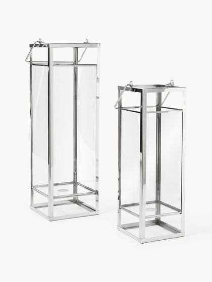 Westwing Farolillos de vidrio Nathan 2 uds