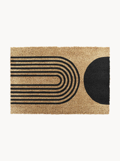Westwing Felpudo Abstract Half Moon