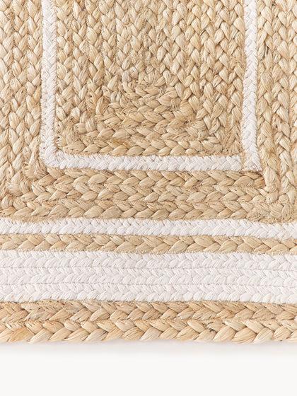 Westwing Felpudo Artesanal De Yute Clover