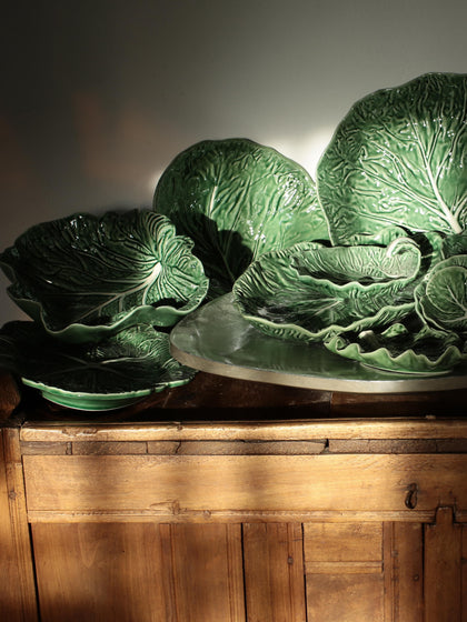 Westwing Fuente De Servir Pintada A Mano Cabbage