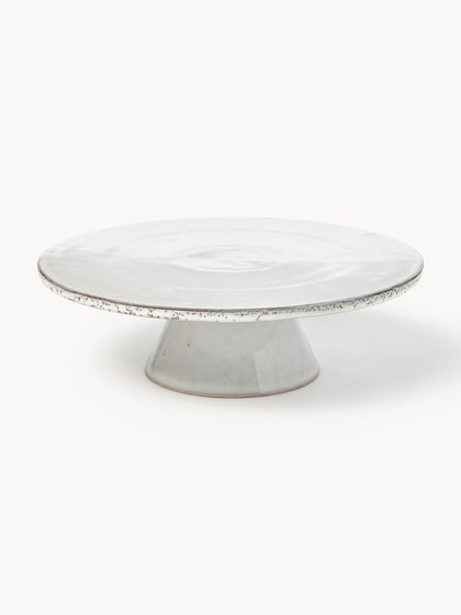 Westwing Fuente para postre artesanal Nordic Sand