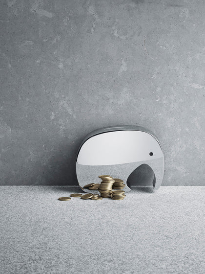Westwing Hucha De Acero Inoxidable Moneyphant