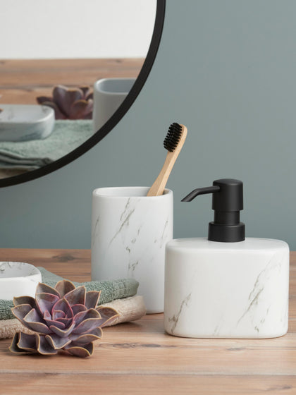 Westwing Jabonera De Cerámica Marble
