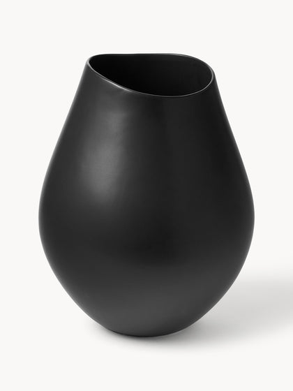 Westwing Jarrón artesanal de gres Opium 39 cm