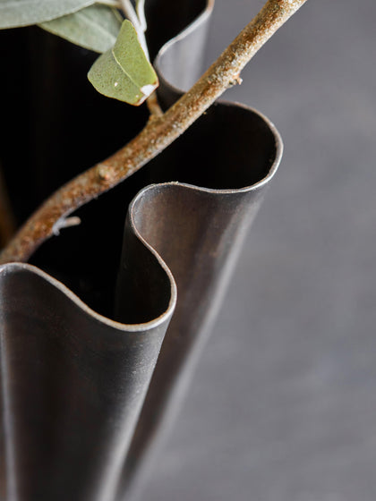 Westwing Jarrón Artesanal Elegance 13 Cm