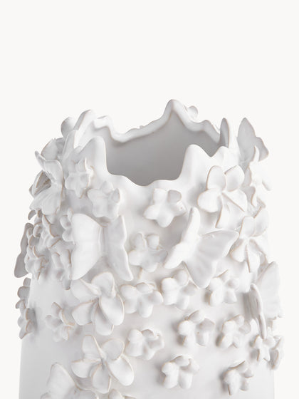 Westwing Jarrón Con Relieve En 3D Daphne 35 Cm