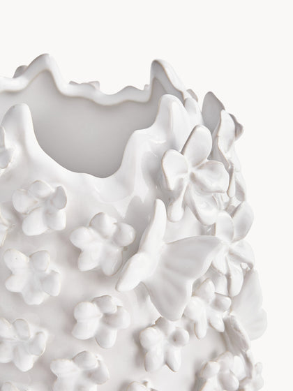 Westwing Jarrón Con Relieve En 3D Daphne 35 Cm