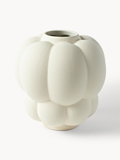 Westwing Jarrón de cerámica Uva 28 cm