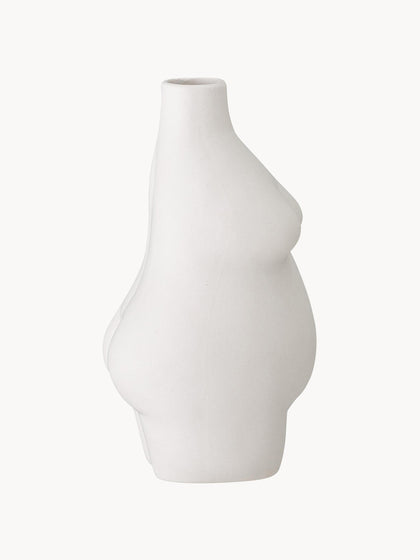 Westwing Jarrón De Gres De Diseño Elora Al 18 cm