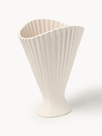 Westwing Jarrón De Gres Fountain 31 Cm