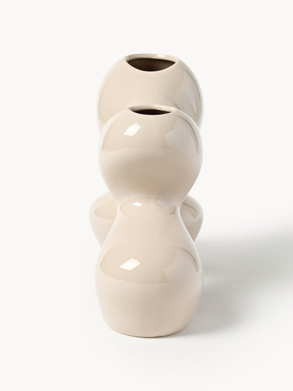 Westwing Jarrón De Gres Madhuri 25 Cm