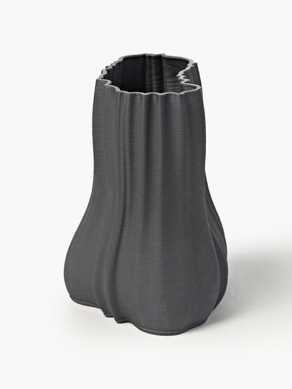 Westwing Jarrón De Gres Moire 20 Cm