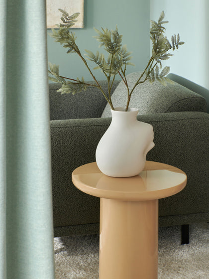 Westwing Jarrón De Porcelana De Diseño Head 25 Cm