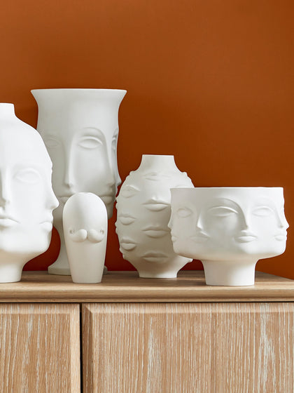 Westwing Jarrón De Porcelana Gala 24 Cm