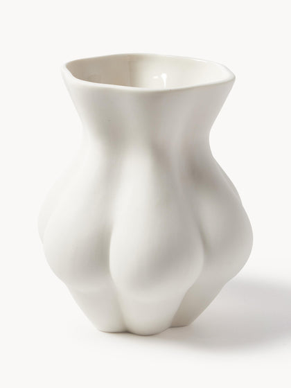 Westwing Jarrón de porcelana Kiki's Derrier 23 cm