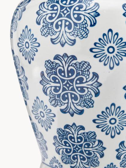Westwing Jarrón De Porcelana Lin Al 28 cm