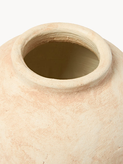 Westwing Jarrón De Suelo De Terracota Hilo 28 Cm