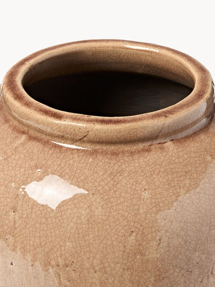Westwing Jarrón De Suelo De Terracota Veda 39 Cm