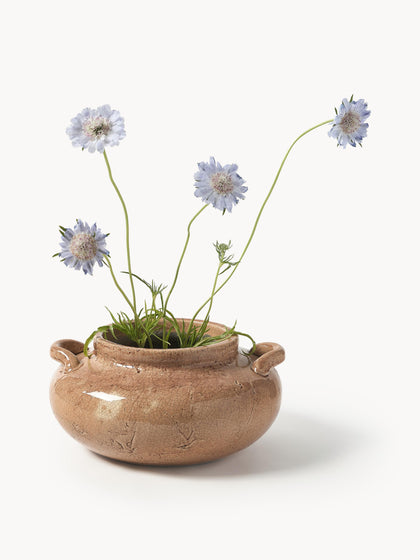 Westwing Jarrón De Terracota Veda 16 Cm