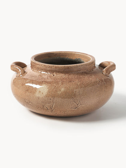 Westwing Jarrón de terracota Veda 16 cm