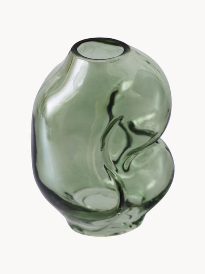 Westwing Jarrón De Vidrio Artesanal Gleam 18 Cm