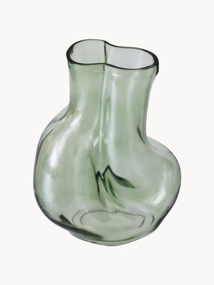 Westwing Jarrón De Vidrio Artesanal Gleam 22 Cm