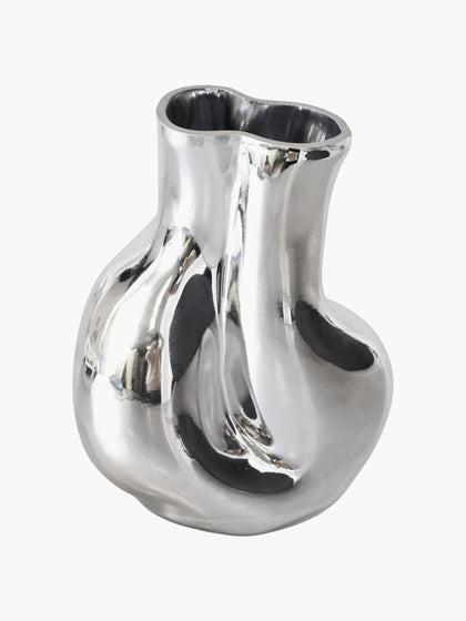 Westwing Jarrón De Vidrio Artesanal Gleam 22 Cm
