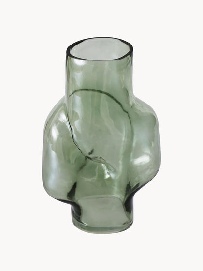 Westwing Jarrón De Vidrio Artesanal Gleam 32 Cm