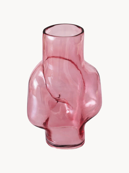 Westwing Jarrón De Vidrio Artesanal Gleam 32 Cm