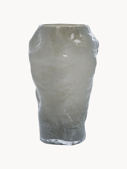 Westwing Jarrón de vidrio Marinella 31 cm