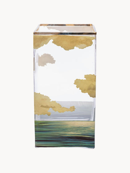 Westwing Jarrón De Vidrio Sea Girl 30 Cm