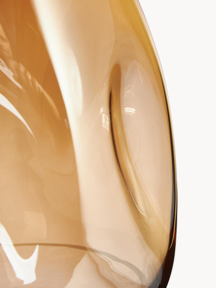 Westwing Jarrón De Vidrio Soplado Lustre 17 Cm