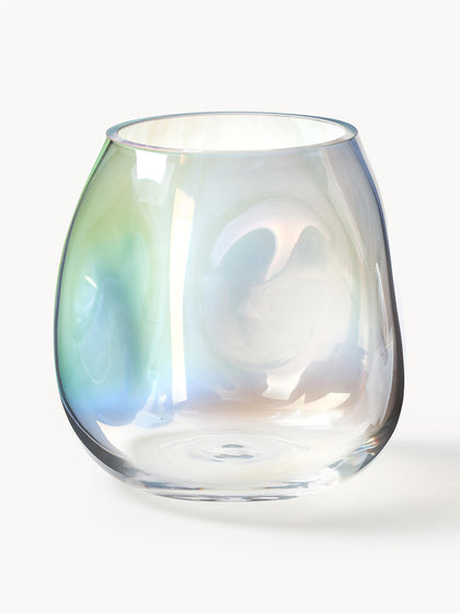 Westwing Jarrón De Vidrio Soplado Rainbow 17 Cm