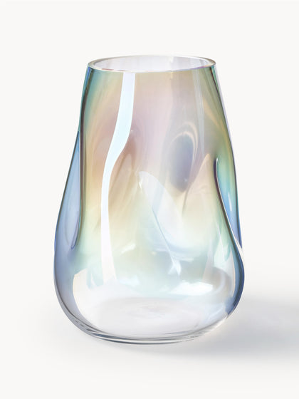 Westwing Jarrón De Vidrio Soplado Rainbow 26 Cm