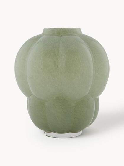 Westwing Jarrón de vidrio soplado Uva 22 cm