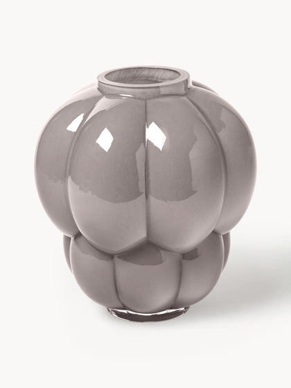 Westwing Jarrón de vidrio soplado Uva 28 cm