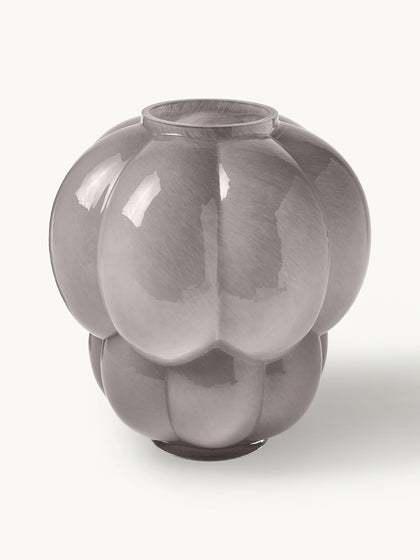 Westwing Jarrón de vidrio soplado Uva 35 cm