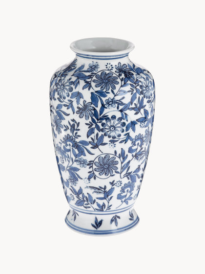 Westwing Jarrón grande de porcelana Lin 31 cm