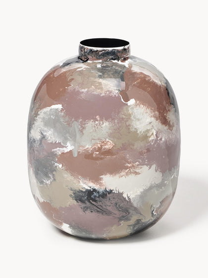 Westwing Jarrón pintado a mano Thyra 31 cm