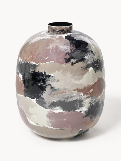 Westwing Jarrón pintado a mano Thyra 50 cm