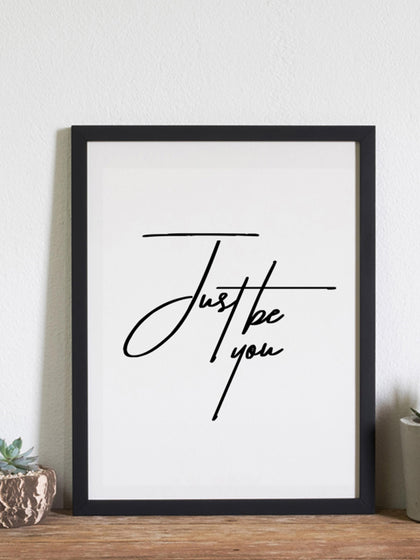 Westwing Lámina Decorativa Just Be You