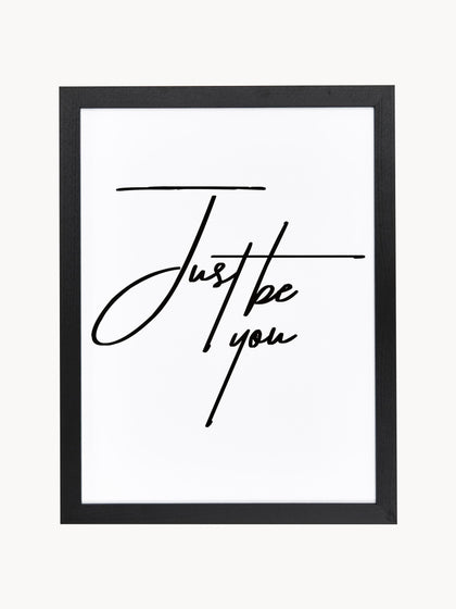 Westwing Lámina decorativa Just be You