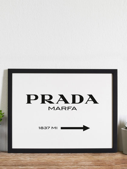 Westwing Lámina Decorativa Prada Marfa