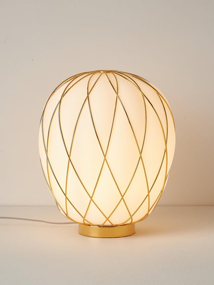 Westwing Lámpara De Mesa Artesanal Pinecone