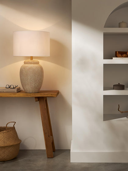 Westwing Lámpara De Mesa De Cerámica Bodhi