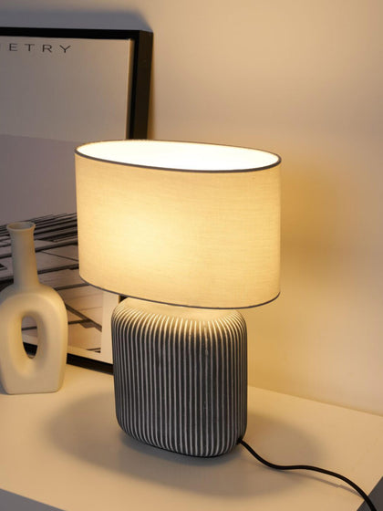 Westwing Lámpara De Mesa De Cerámica Pure Shine