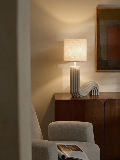 Westwing Lámpara De Mesa De Diseño Luomo