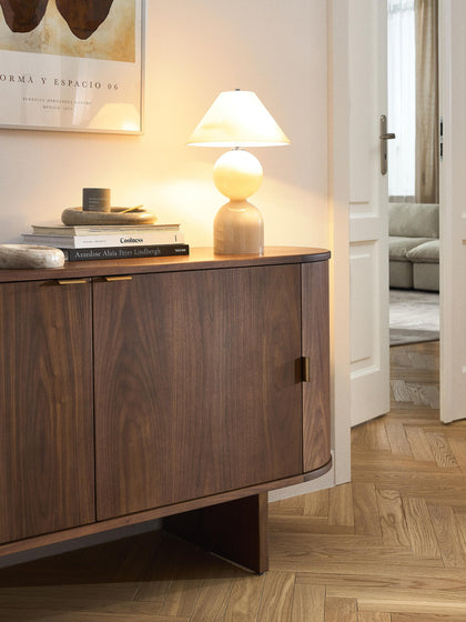 Westwing Lámpara De Mesa De Vidrio Danielle