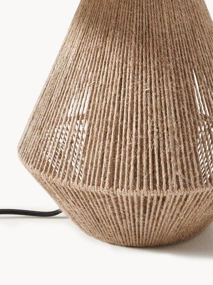 Westwing Lámpara De Mesa De Yute Cecillia