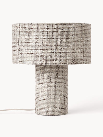 Westwing Lámpara de mesa en tejido tweed Ron
